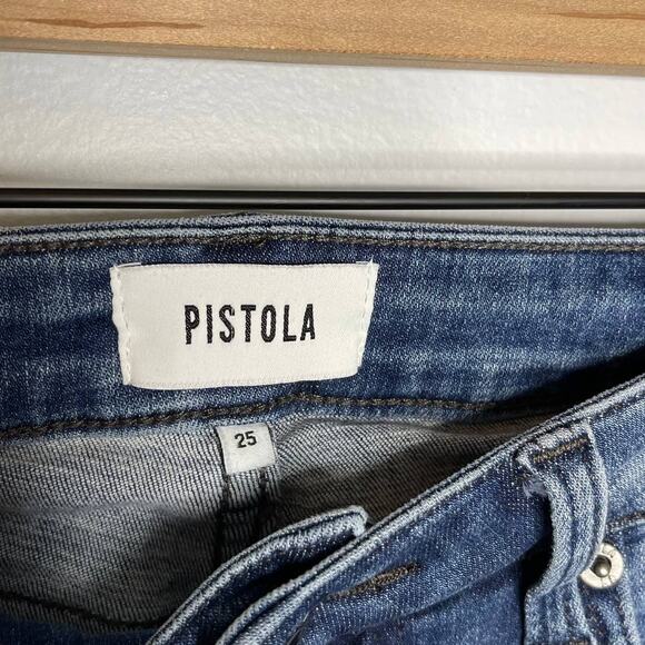 Pistola Skinny Jeans Size 25- Medium Wash - Picture 3 of 7